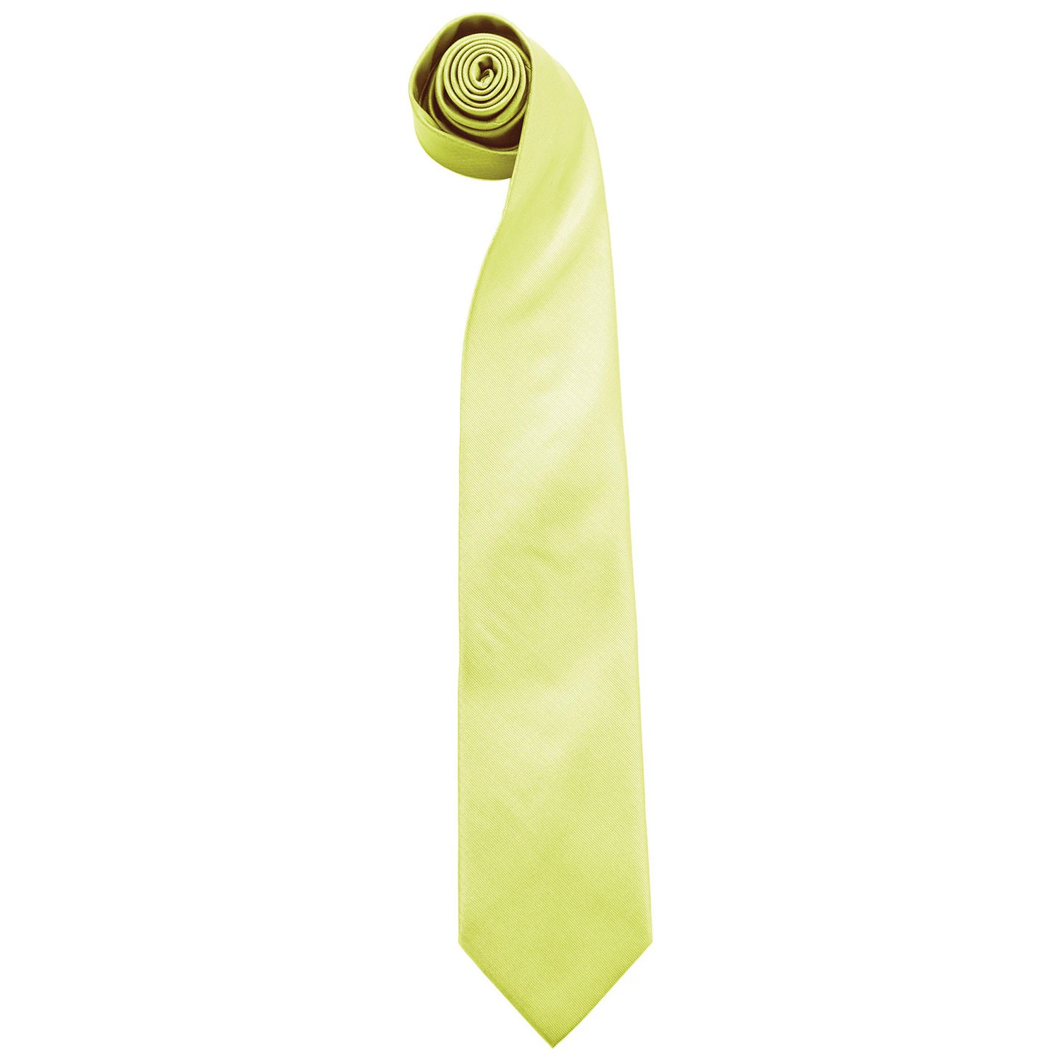 Premier Mens Colours Fashion Tie (Lime) - PC7137