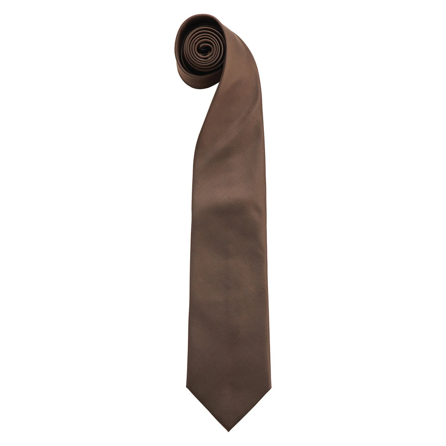 Premier Mens Colours Fashion Tie (Brown) - PC7137