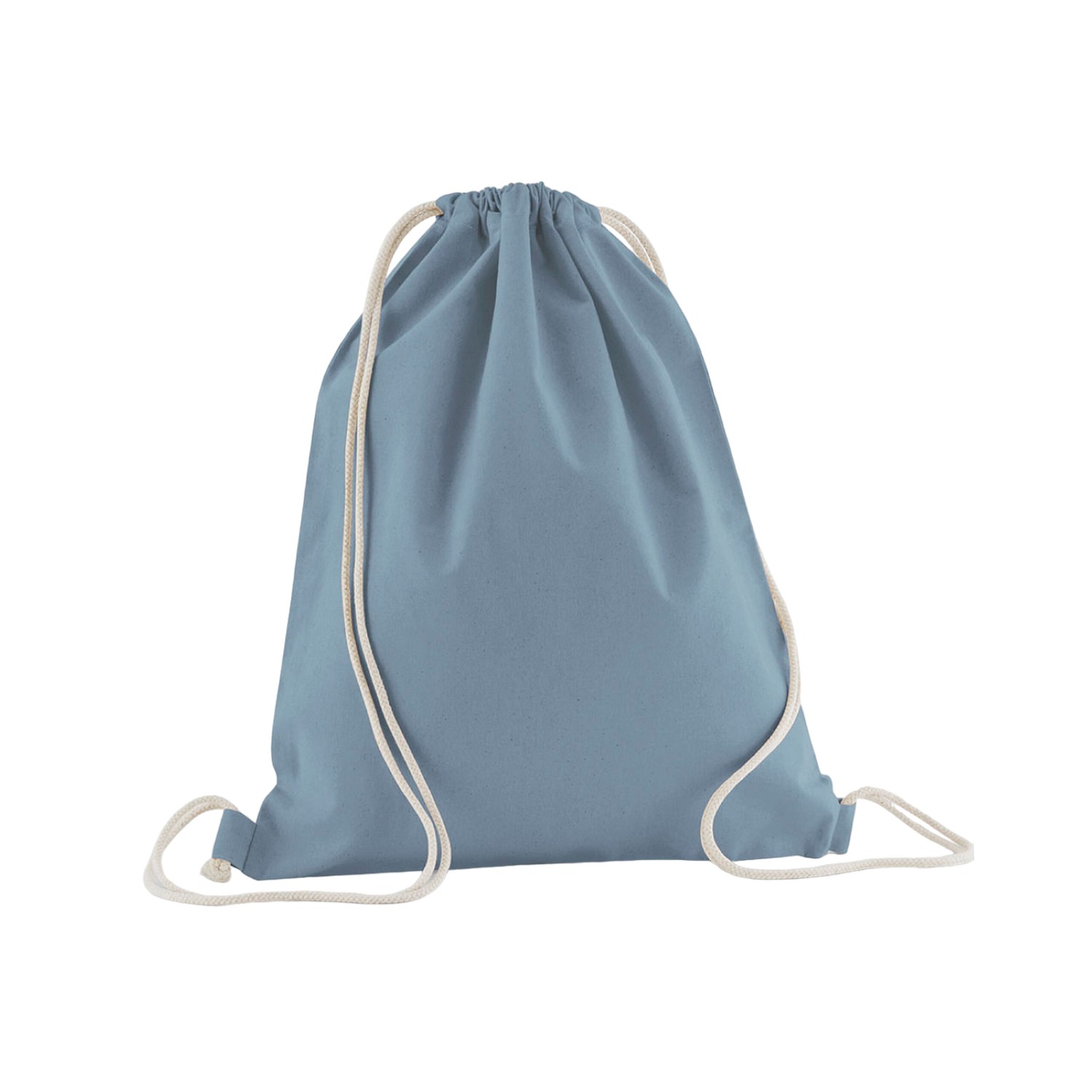 Westford Mill Organic Cotton Drawstring Bag (Dusty Blue) - PC6825 ...