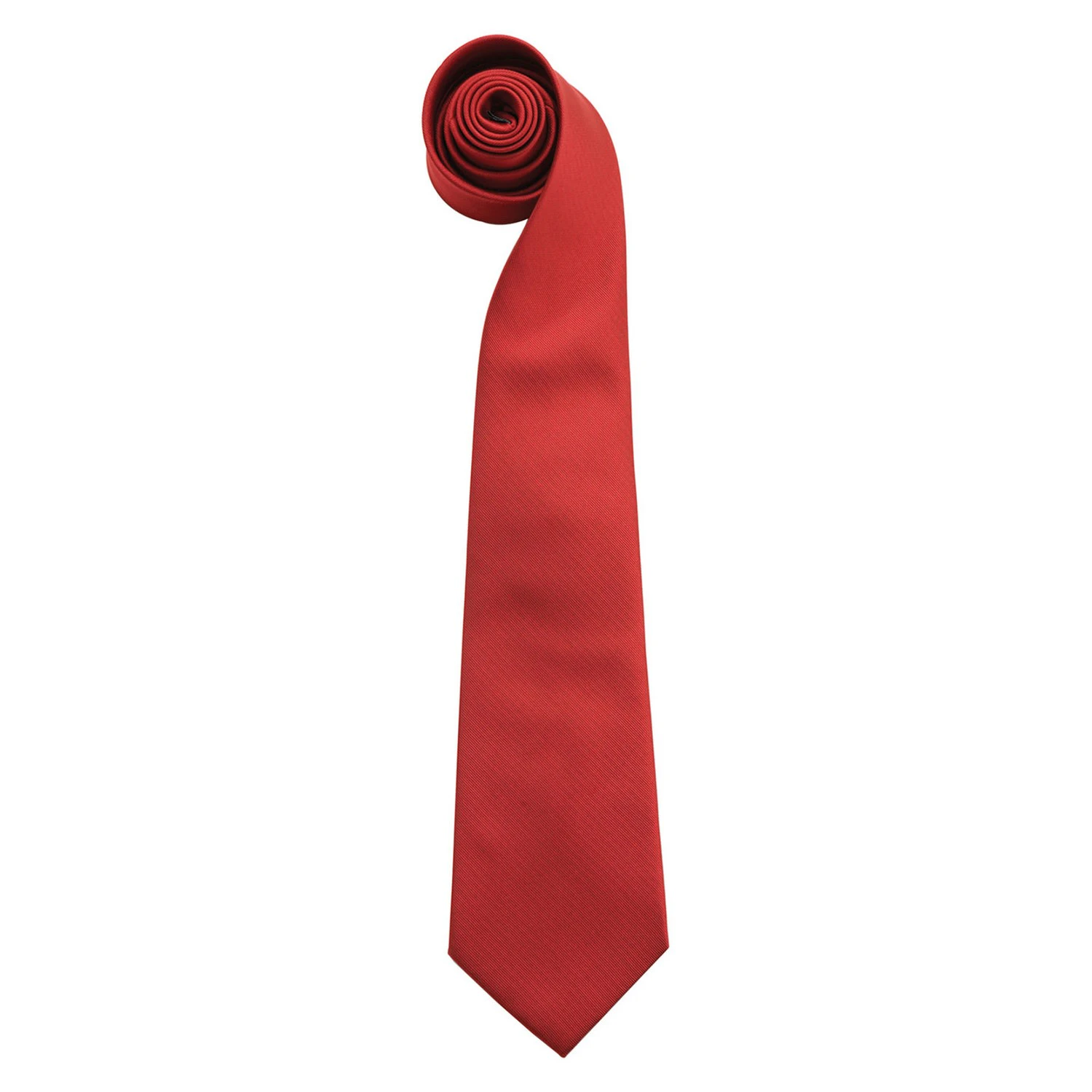 Premier Mens Colours Fashion Tie (Burgundy) - PC7137