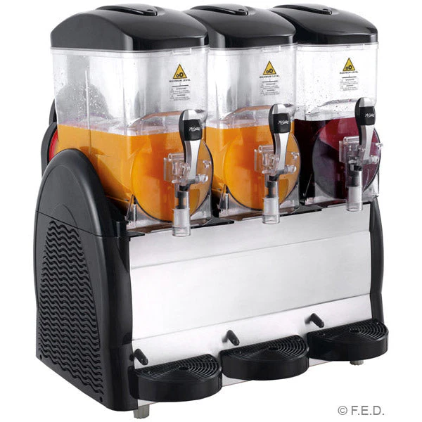 Benchstar Triple 12 Litre Granita And Slushy Machine FABIGANI-3S - FABIGANI-3S