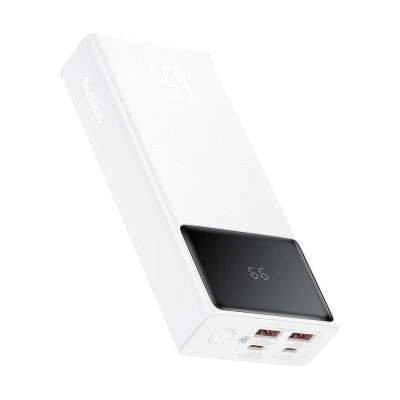 Baseus Star-Lord Digital Display Fast Charging Power Bank 20000mAh 65W - White