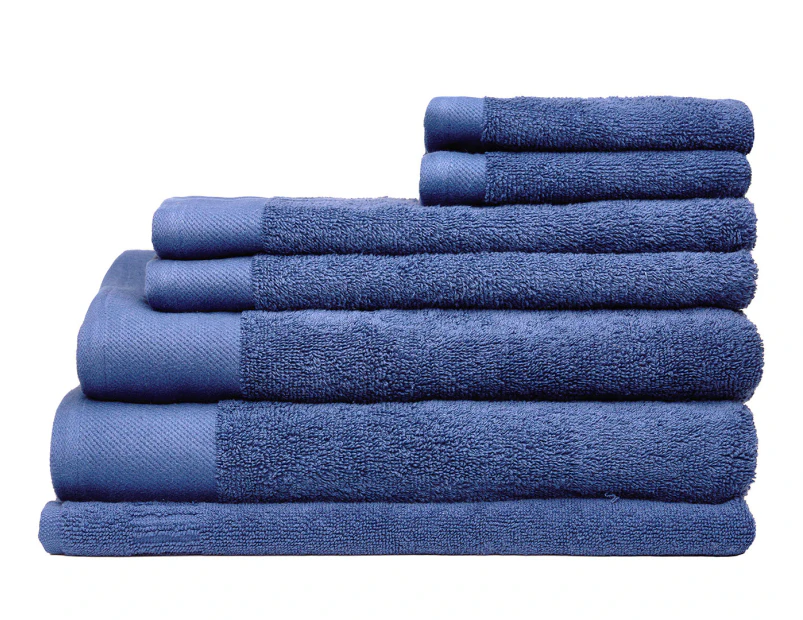 Sheraton Luxury 7-Piece Maison Byron Towel Set - Navy