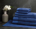 Sheraton Luxury 7-Piece Maison Byron Towel Set - Navy