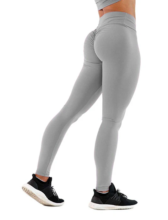 Women's Scrunch Bum Leggings - Grey