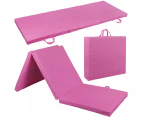 Folding Exercise Floor Mat Dance Yoga Gymnastics Training Judo Pilates Gym PU