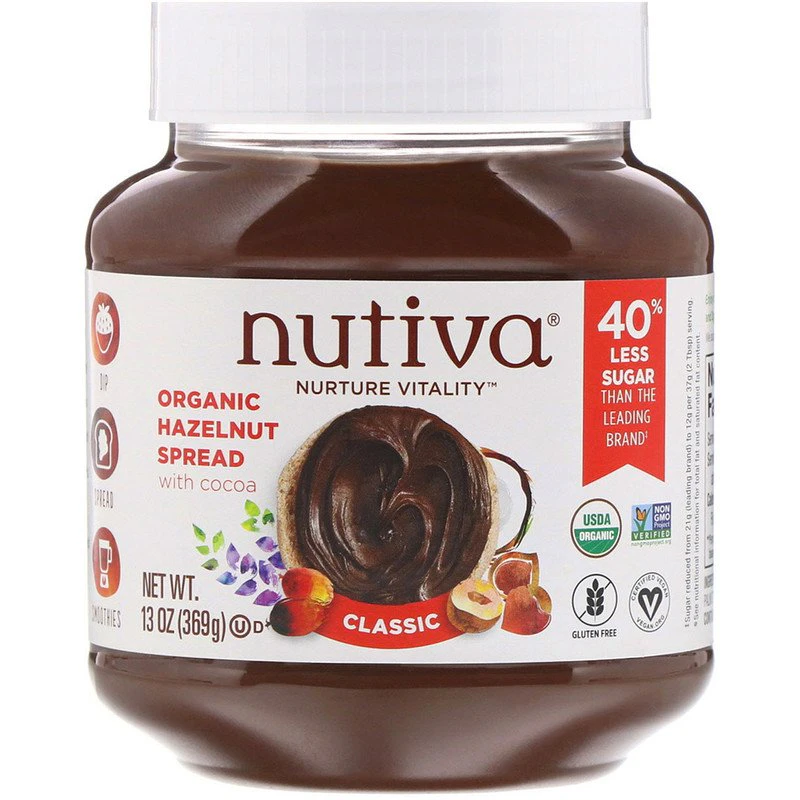 Nutiva Organic Hazelnut Spread - Classic