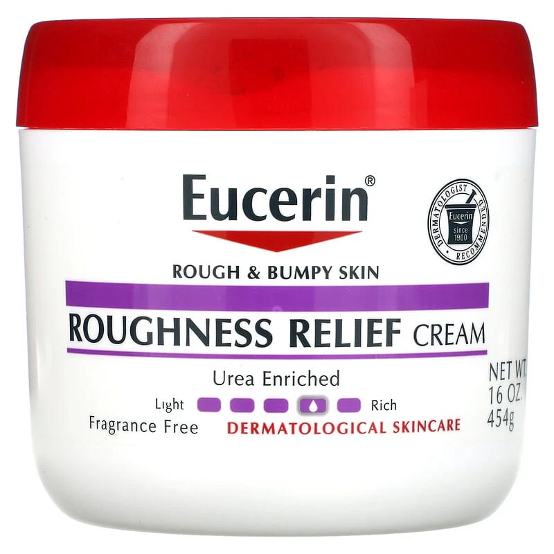 Roughness Relief Cream, Fragrance Free, 454g