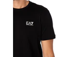 EA7 Men's Chest Logo T-Shirt - Black