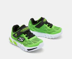 Skechers Toddler Boys' Flex-Glow Elite Vorlo Sneakers - Lime/Black