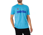 Meyba Men's Barcelona 81-85 Away Training T-Shirt - Blue