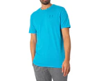 Under Armour Men's Sportstyle Left Chest Short Sleeve T-Shirt - Blue