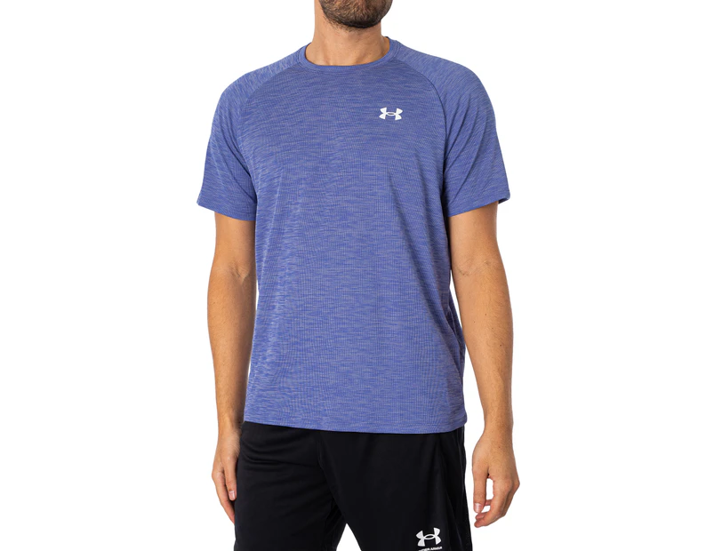 Under Armour Men's Tech Textured T-Shirt - Purple