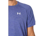 Under Armour Men's Tech Textured T-Shirt - Purple