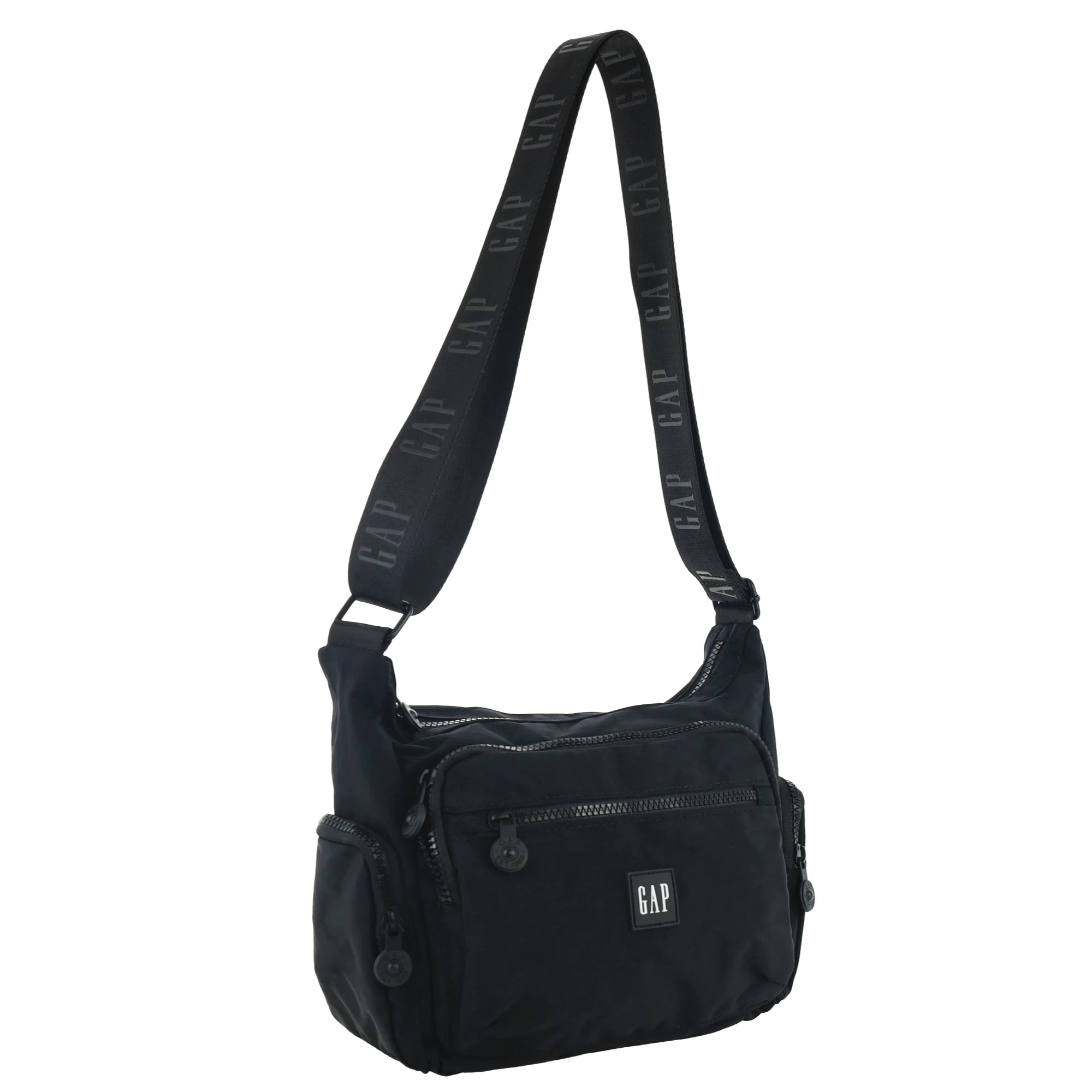 Gap Nylon Crossbody Bag in Black