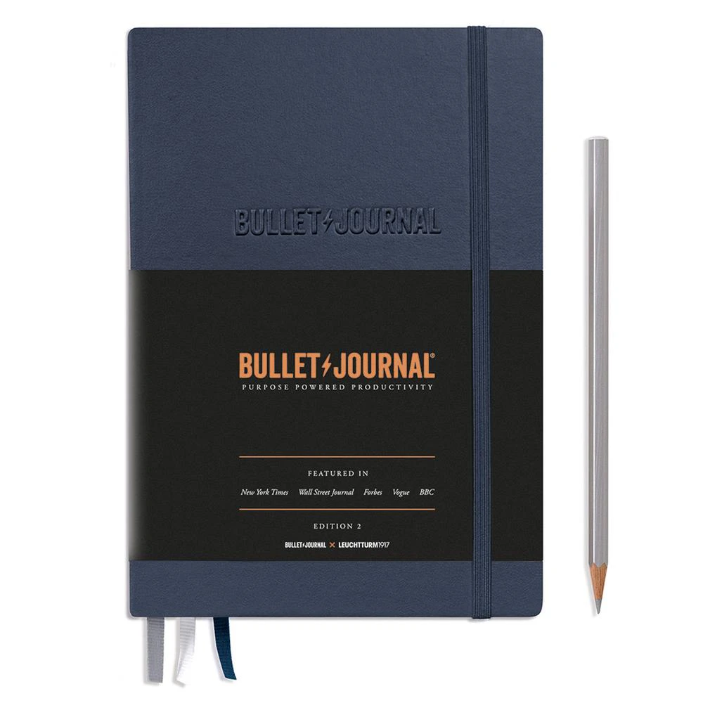 Medium Bullet Journal Edition 2, 206 Page (Blue) - A5