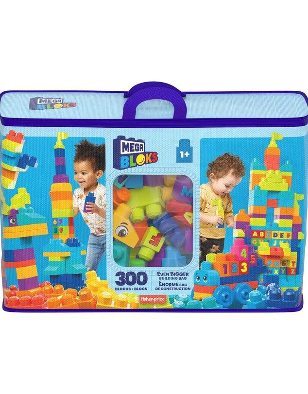 Mega Bloks - 300 Blocks Building Bag