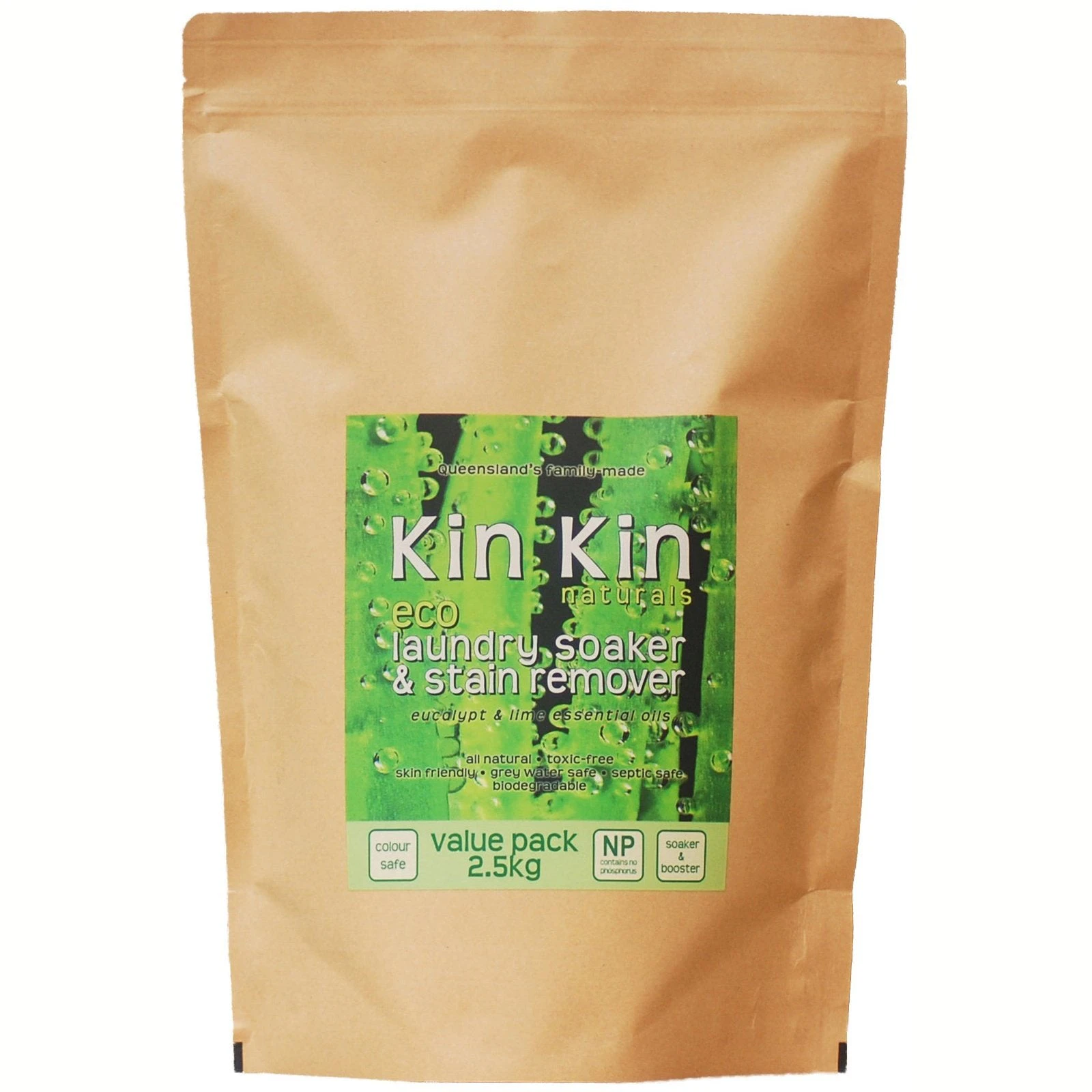 Kin Kin Naturals Eco Soak&Stain Remover Eucalyptus 2.5kg