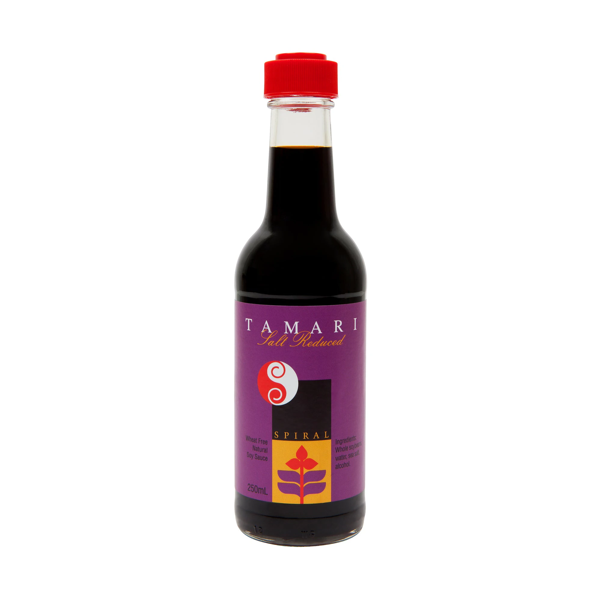 Spiral Tamari Sauce Salt Reduced 250ml (Pack of 6)