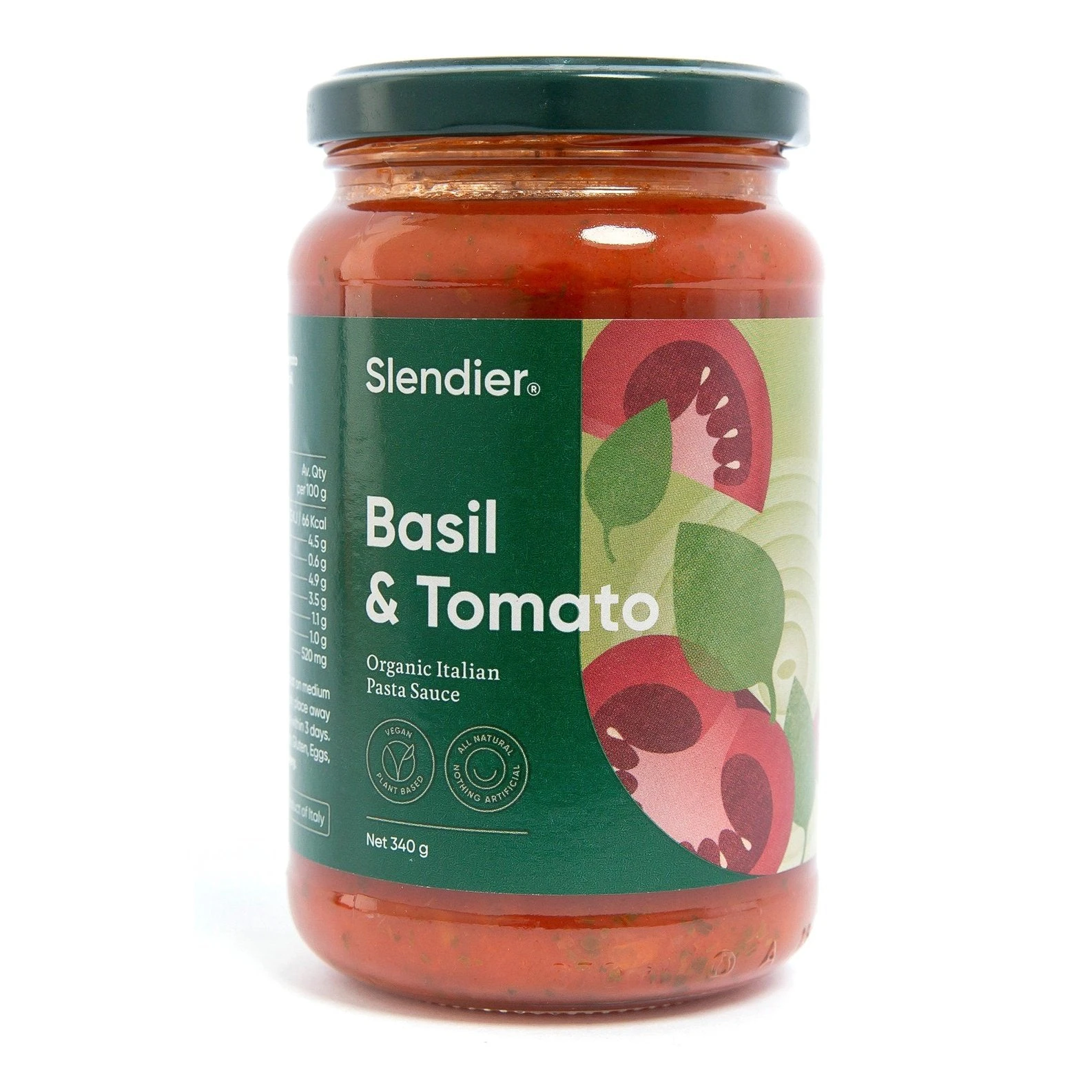 Slendier Basil & Tomato Italian Sauce 340g (Pack of 6)