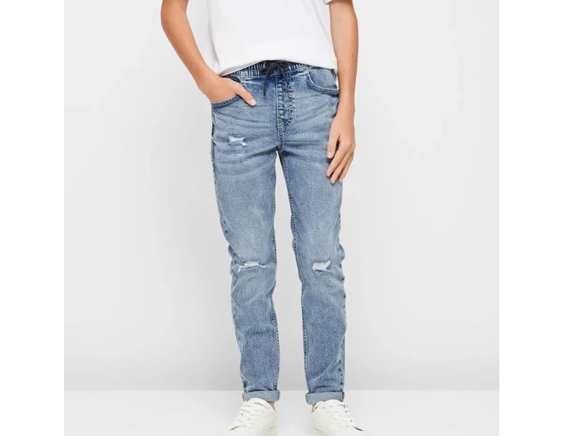 Target Boys Denim Slim Jogger jeans - Phoenix Jnr - Blue