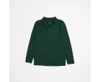 Target School Polo Long Sleeve Top