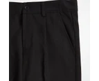 Target School Structured Twill Pants - Black