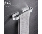 25cm Towel Holder Bathroom Towels Rack Hanger Space Aluminum Wall Hanging Towel Holder Storage Shelf