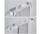 25cm Towel Holder Bathroom Towels Rack Hanger Space Aluminum Wall Hanging Towel Holder Storage Shelf