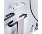 25cm Towel Holder Bathroom Towels Rack Hanger Space Aluminum Wall Hanging Towel Holder Storage Shelf