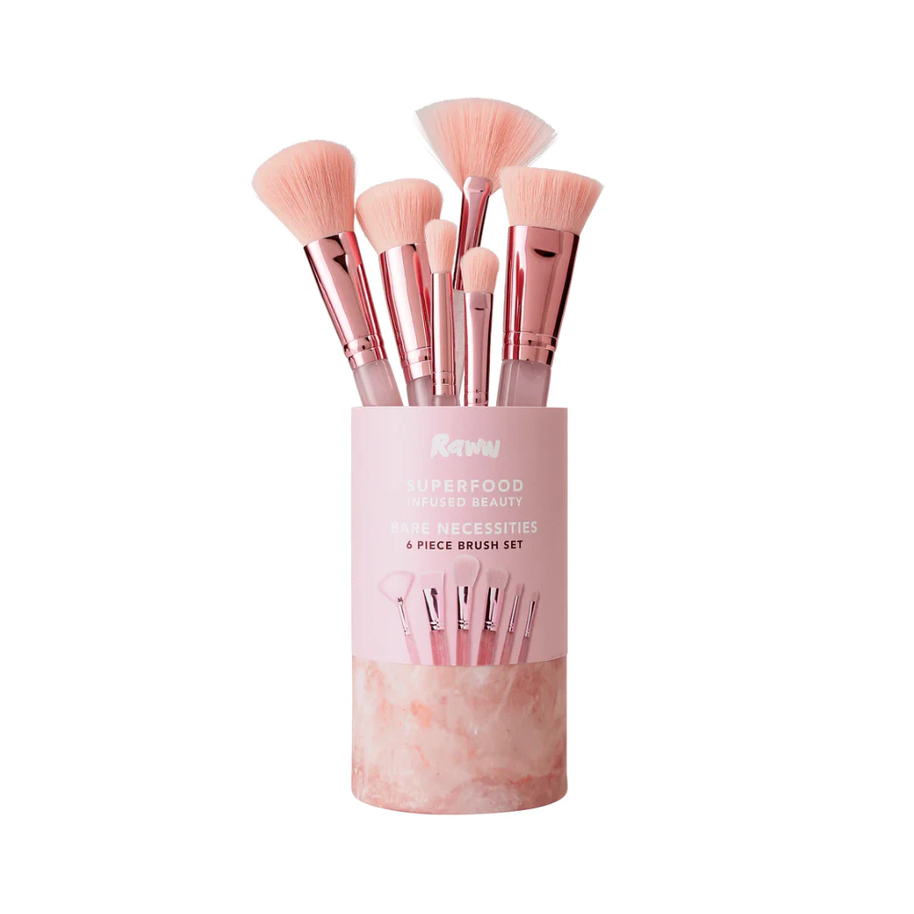 RAWW Cosmetics Bare Necessities Makeup Brush Set