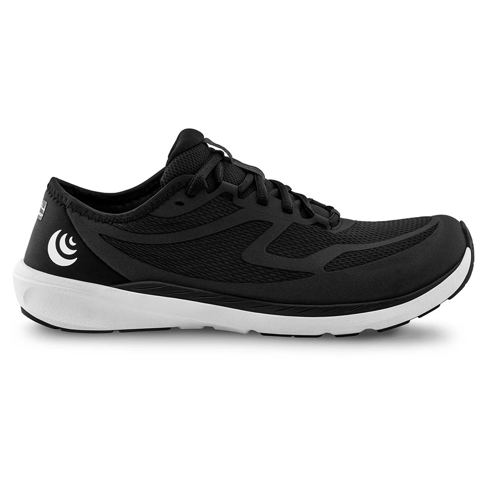 Topo ST-4 Men's Mesh Running/Athletic Sports Lace-Up Road Shoes Black - Black