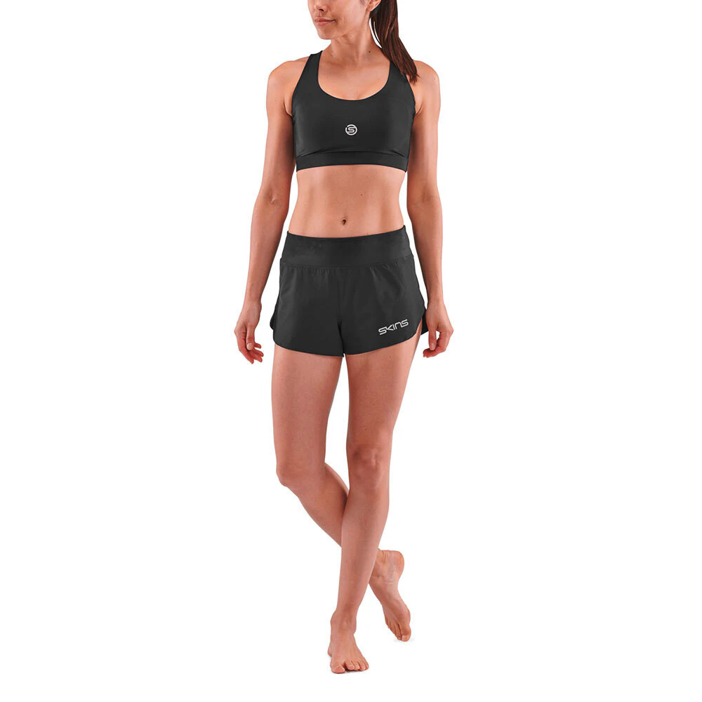 Skins Compression Series 3 Womens Elite Bra Training/Activewear/Gym Black