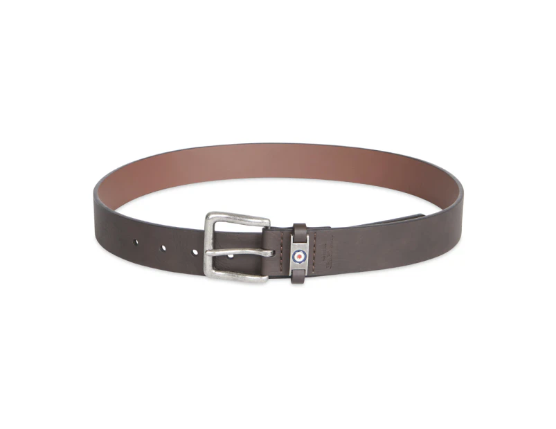 Ben Sherman Men's Pin Buckle Casual Fashion Formal Waist Belt Brown - Brown