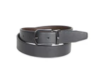 Ben Sherman Men's Reversible Pin Buckle Casual Fashion Belt Brown/Black - Brown/Black