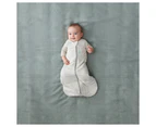 Ergopouch Cocoon Baby Organic Cotton Swaddle Bag TOG 2.5 Grey Marle