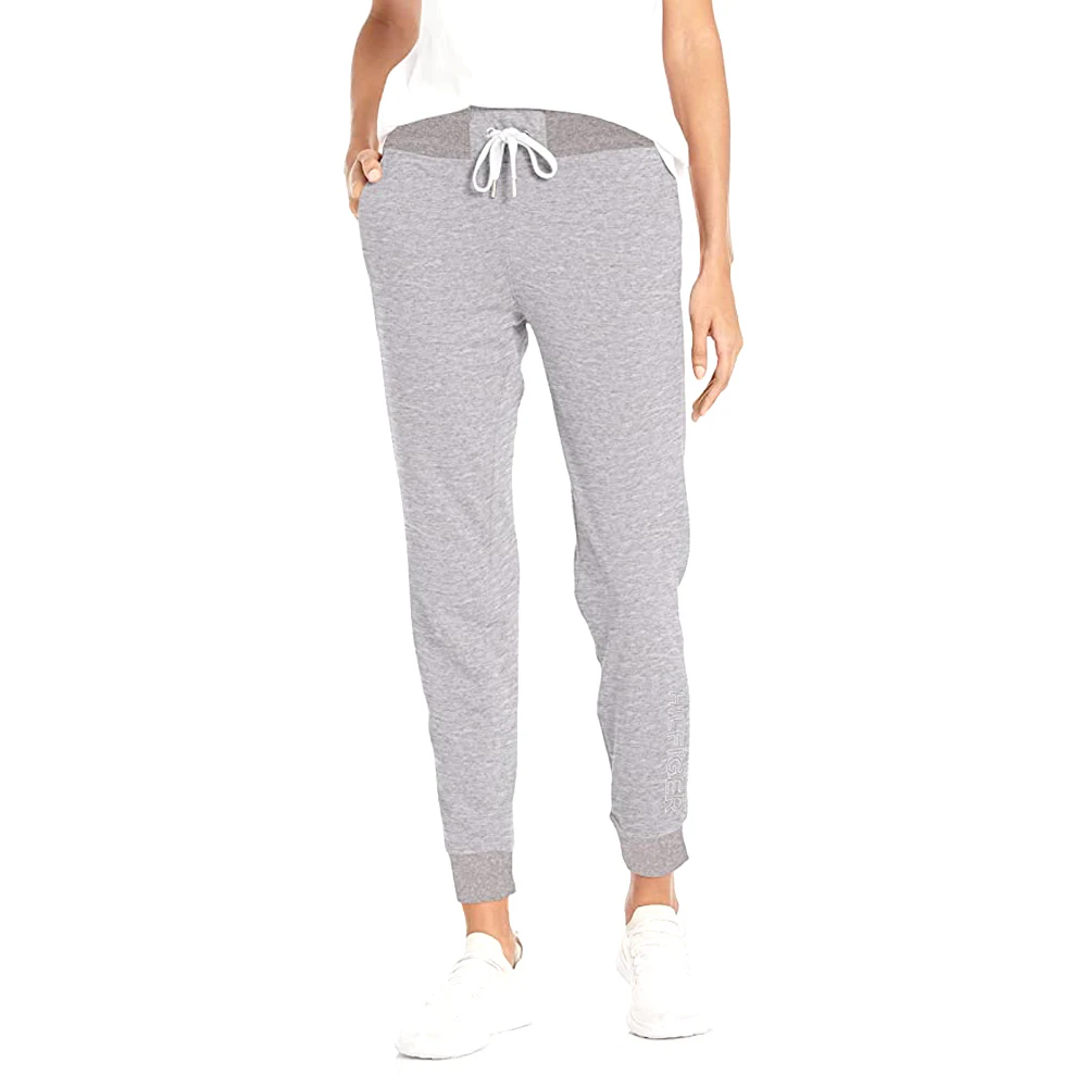 Tommy Hilfiger Womens Heritage Embroidered Sports Jogger/Sweatpants Grey