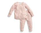 Ergopouch Baby/Toddler Pyjamas 2 Piece Set Long Sleeve Tog 0.2 Daisies