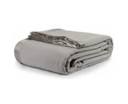 Jason Commercial Australian Wool Blanket Platinum/SIL