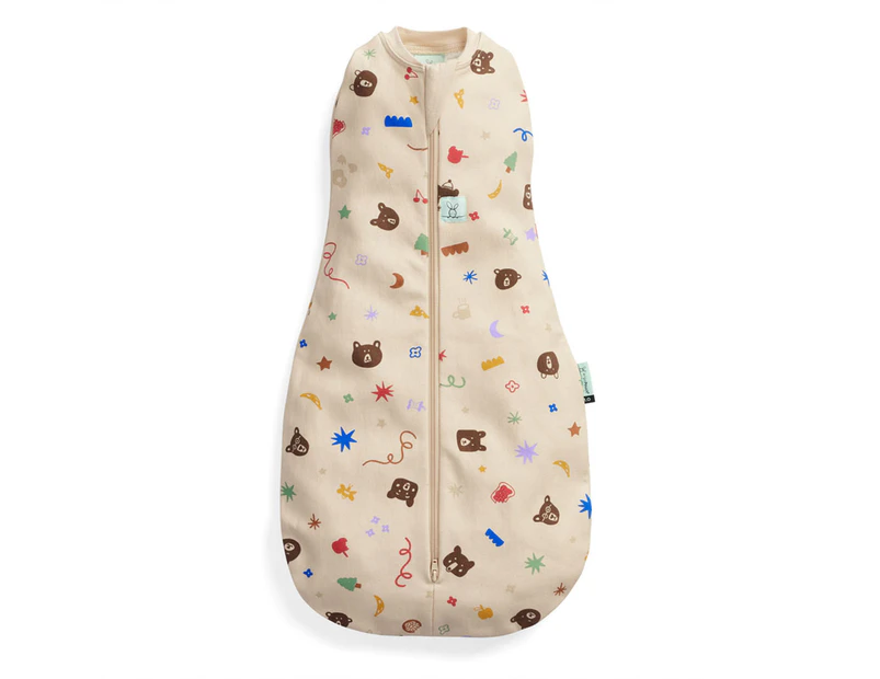 ergoPouch 1.0 Tog Cocoon Swaddle Bag - Party