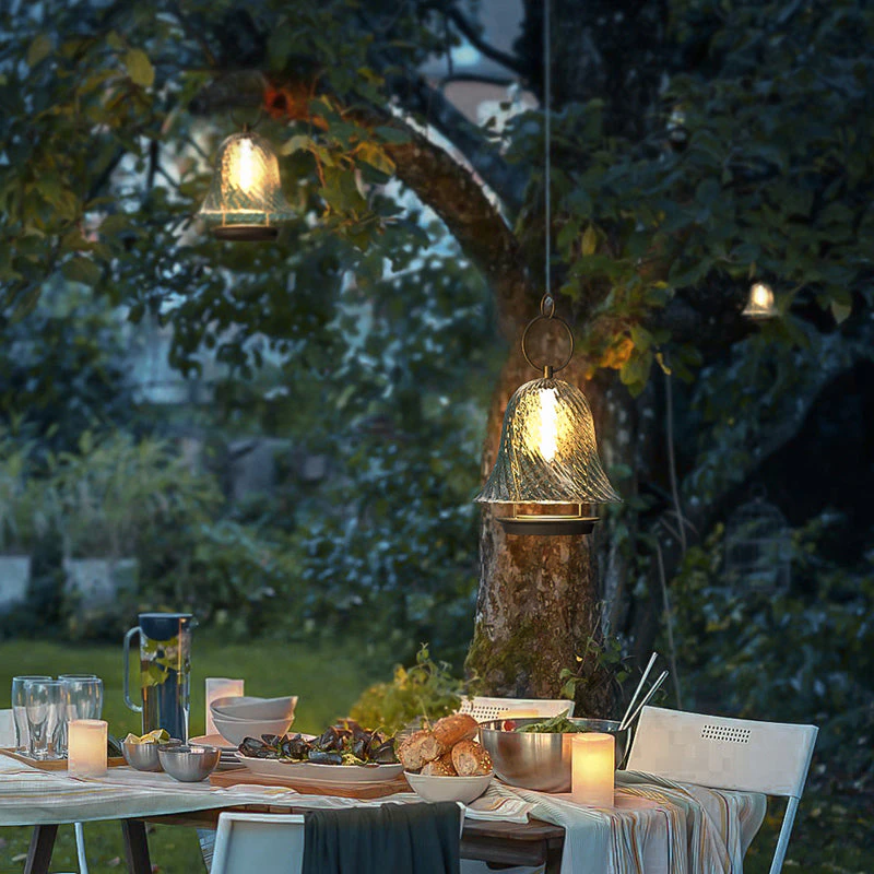 Sun Handlamp Outdoor Hanging Light Outdoor Garden Light Villa Garden Light Waterproof Dew Lamp PT0808