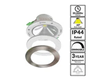 CLA LIGHTING LED 10W Tri-Colour Downlight - Magnet Faceplate - Clear Diffuser
