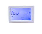 Radiant TS8100W-TIM-H Horizontal Digital Timer Switch - White - Heated Towel Rail