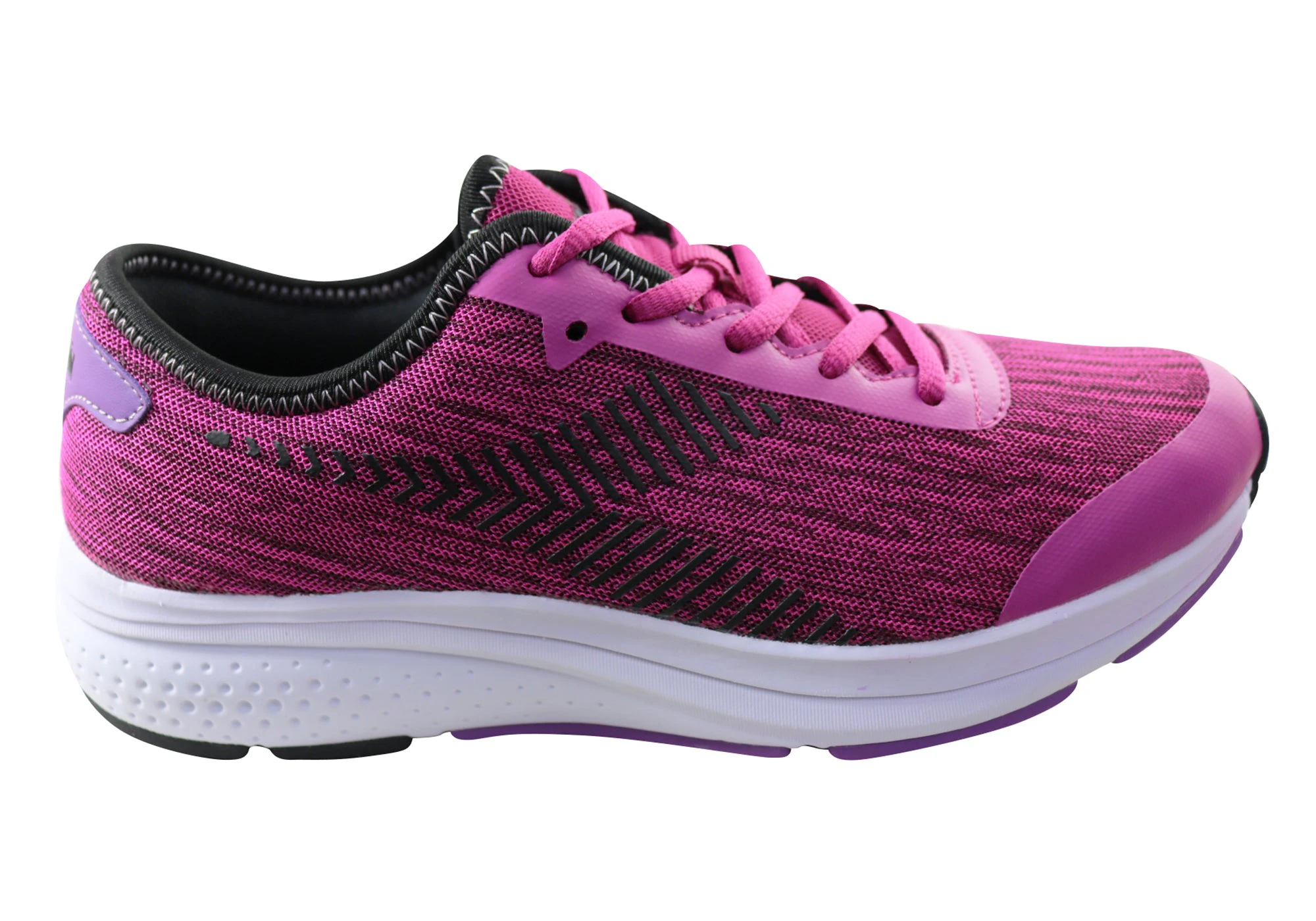 Diadora Womens Passo Comfortable Lace Up Athletic Shoes - Fuschia