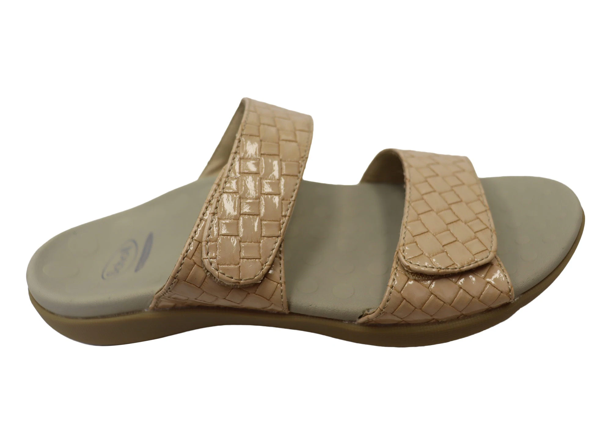 Scholl Women's Skye Thatch Slide Sandal - Beige