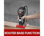 Router Milling Bracket Aluminum Alloy Trimming Machine Flip Board Woodworking Circle Cutting Jig