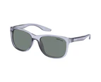 Solarized Male Comfort D-Frame Crystal Pewter D-Frame Sunglasses