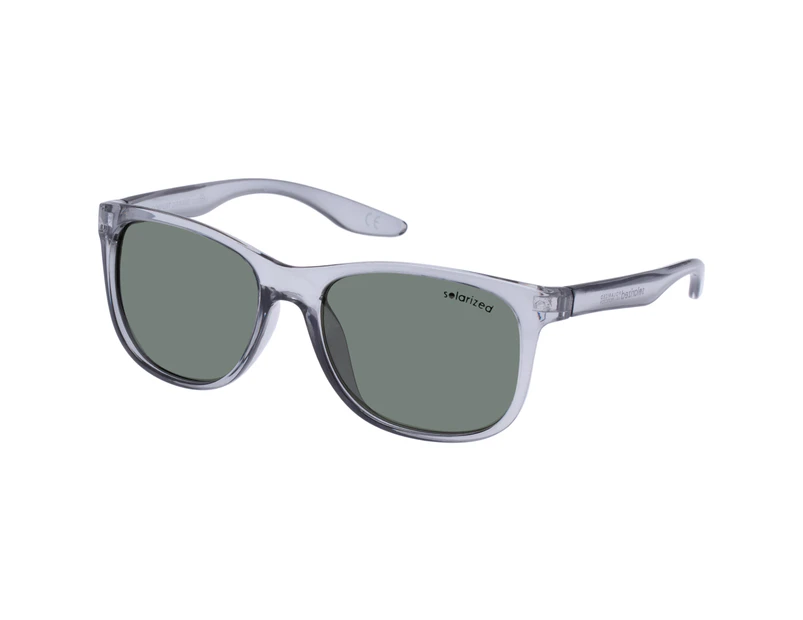 Solarized Male Comfort D-Frame Crystal Pewter D-Frame Sunglasses