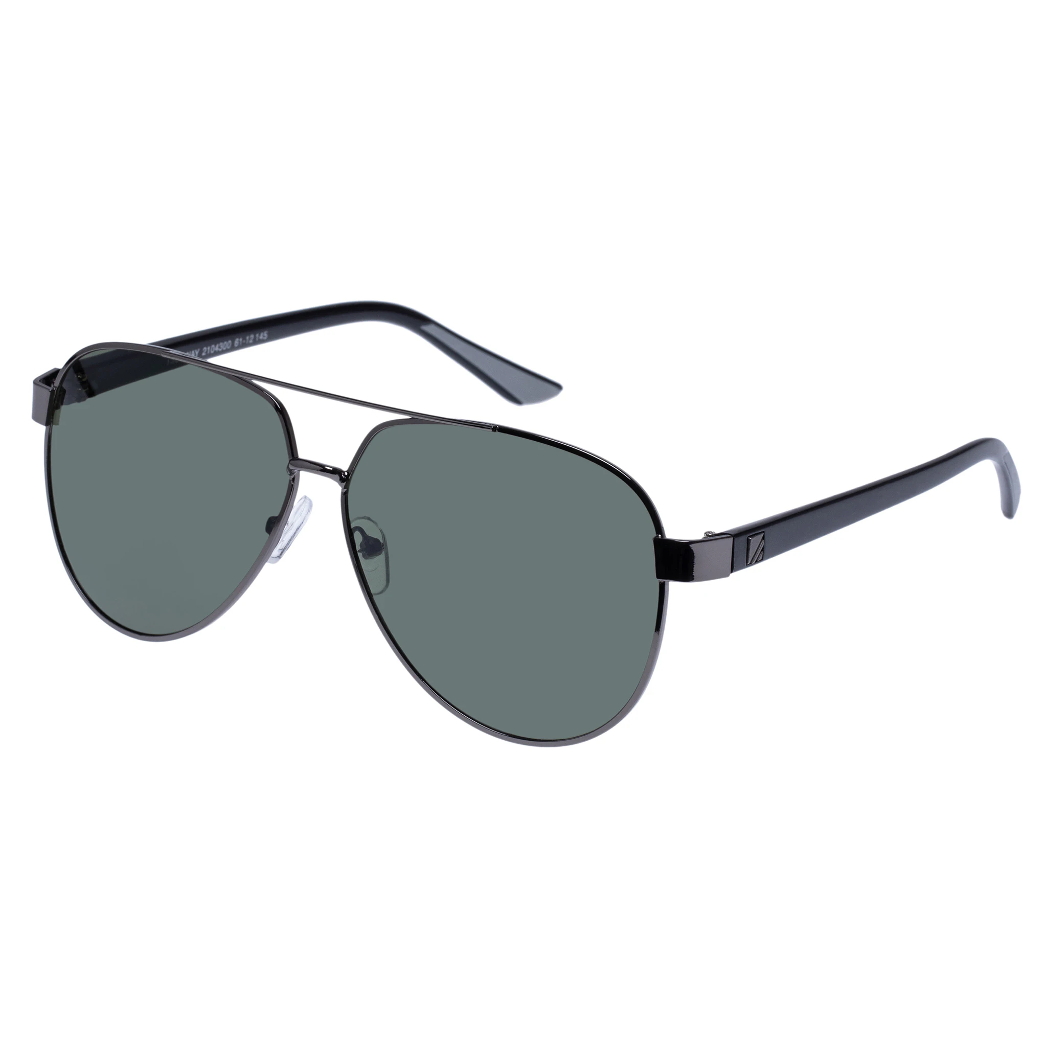 Tradie Male Highway Gunmetal Aviator Sunglasses