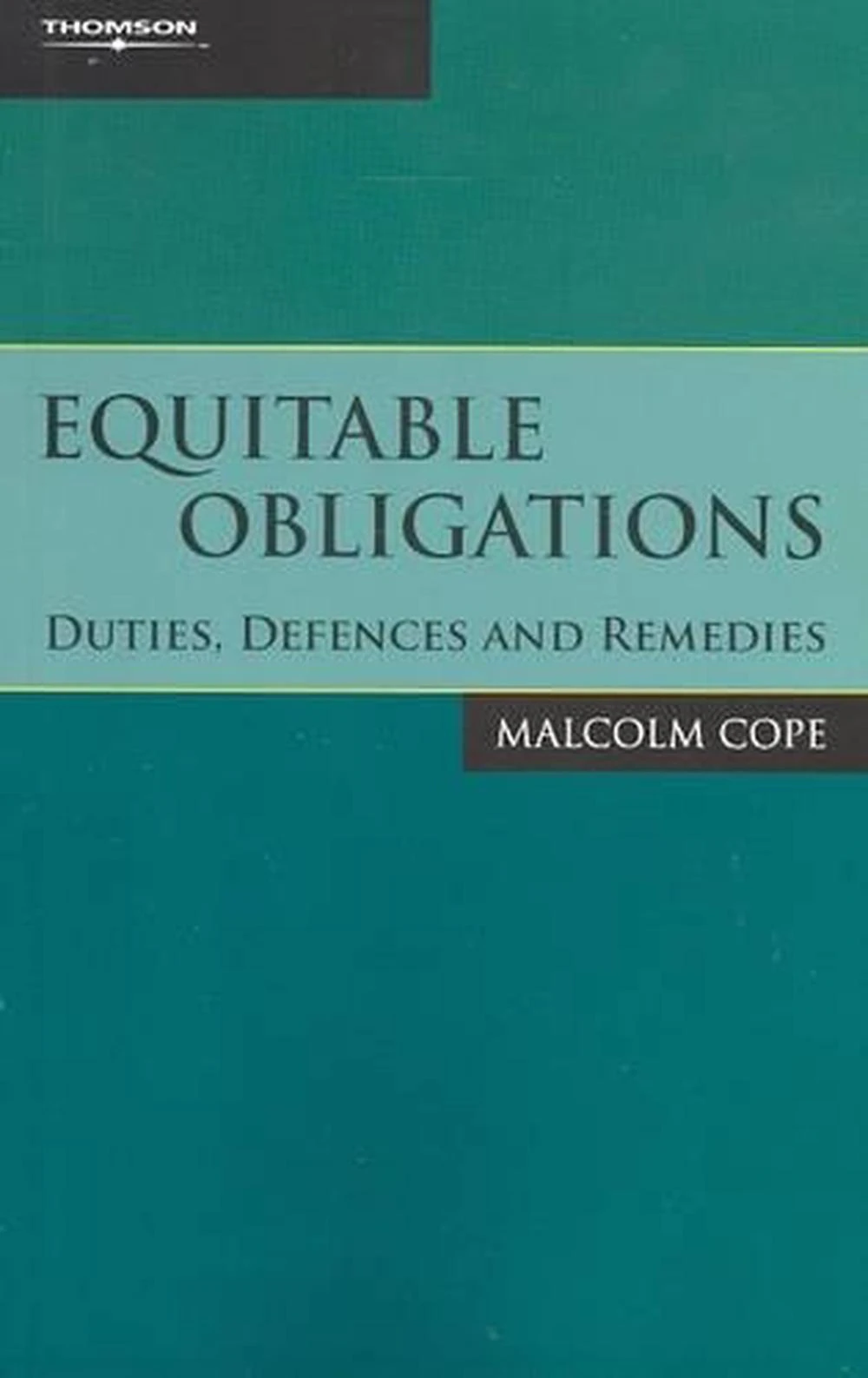 Equitable Obligations